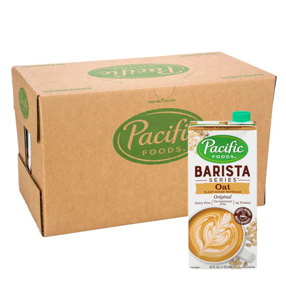 Pacific Barista Oat Milk - 12/32oz Cartons Wholesale